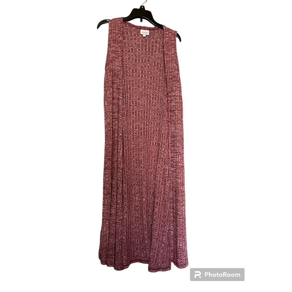 Lularoe Joy long cardigan vest size XS‎